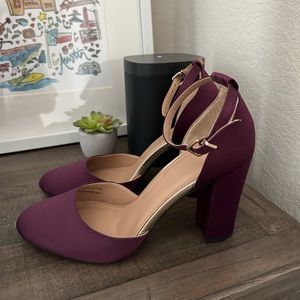 Burgundy Heels - A New Day